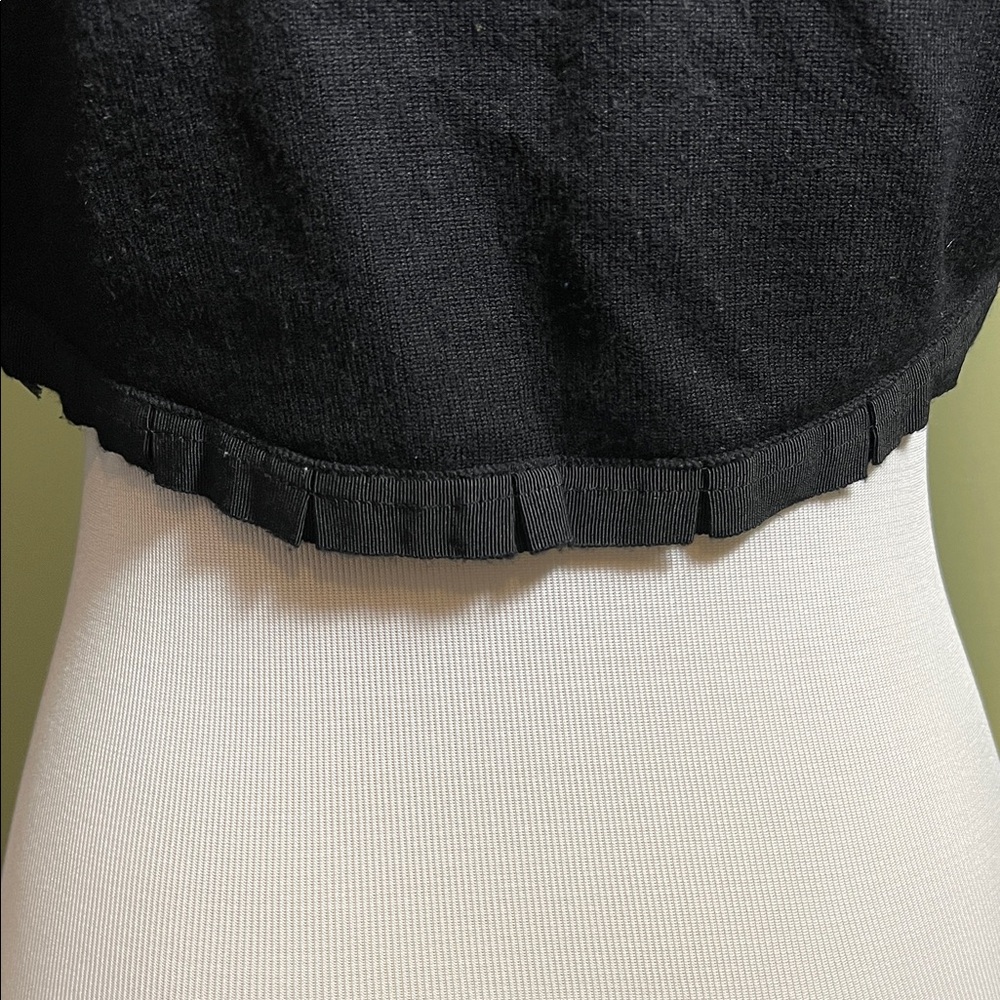 White House Black Market Black Sweater - Picture 5 of 5